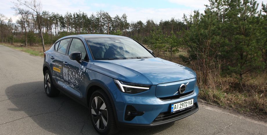 Volvo C40 Recharge 2024, Volvo C40, Volvo C40 2024, новый Volvo C40 Recharge, электромобиль Volvo, кроссовер Volvo