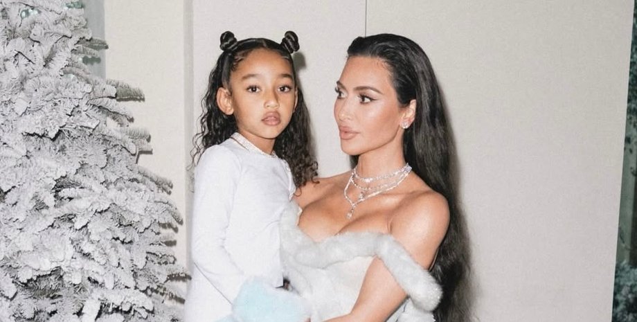 Ким Кардашьян дочь