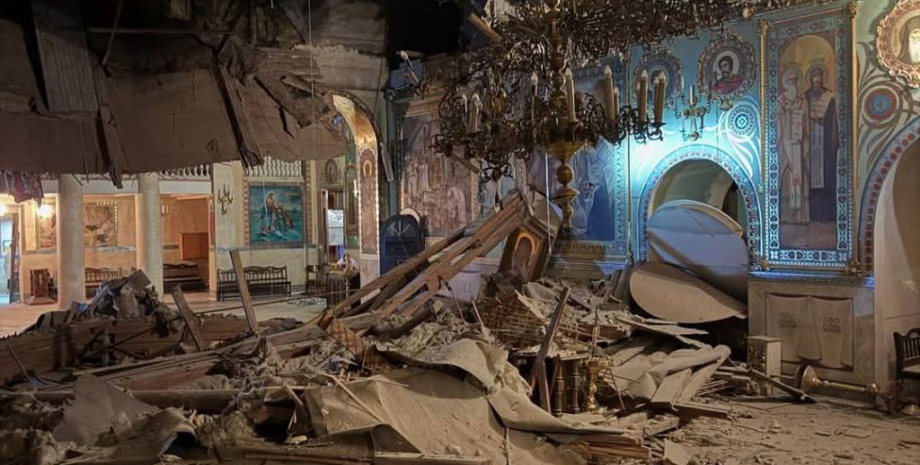 новости запорожья, Свято-Андреевский кафедральный собор, обстрел запорожья сегодня, баллистический удар запорожья