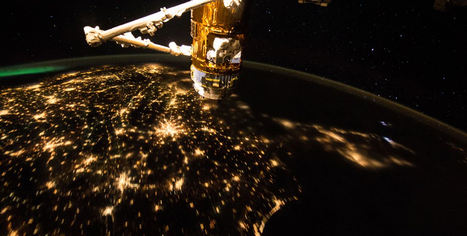 Рассвет над США с борта МКС / Фото: Scott Kelly/NASA