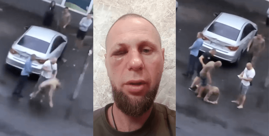 бійка у Смілі, напад у Смілі, конфлікт у Смілі, скандал у Смілі, напад на військового, побиття військового, конфлікт з військовим, вдарив військового