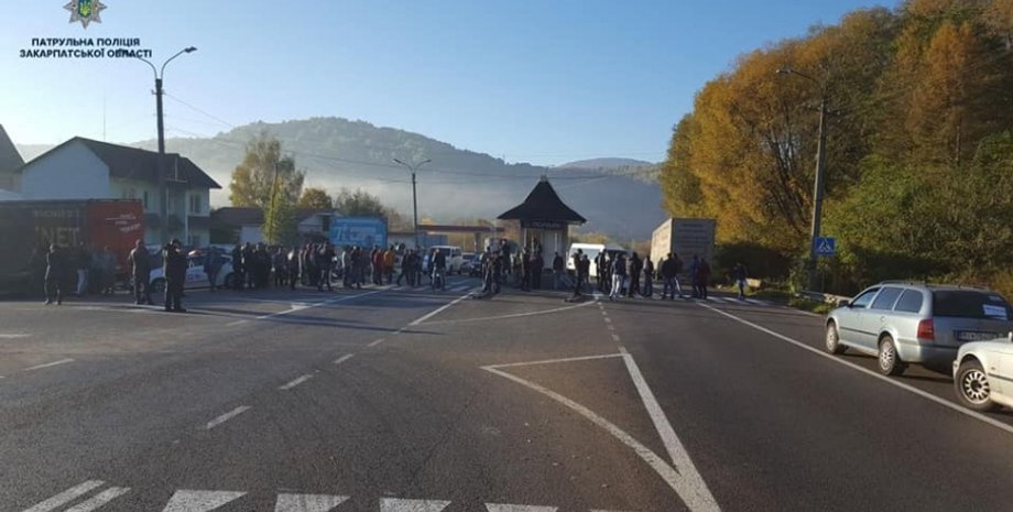 Фото: патрульная полиция Закарпатья