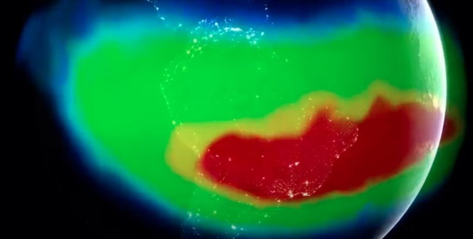 Південно-Атлантична аномалія, магнітна аномалія