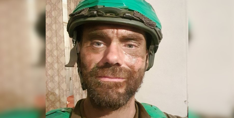 Боєць Іноземного легіону з позивним "Вікінг"