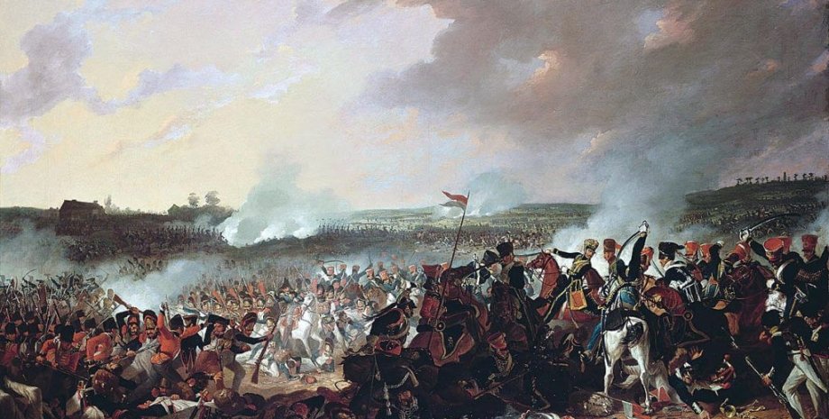 битва при Ватерлоо, картина, фото