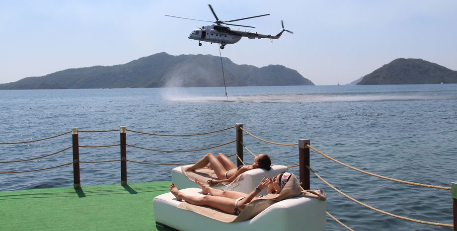 пожежі в Туреччині