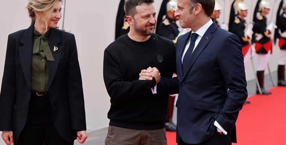 Зеленський і Макрон