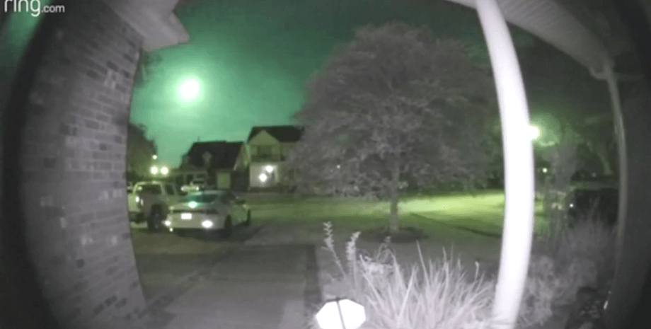 яркая вспышка в небе, США, штат Луизиана, метеорит, скрытая камера, НЛО, инопланетяне, необычное явление