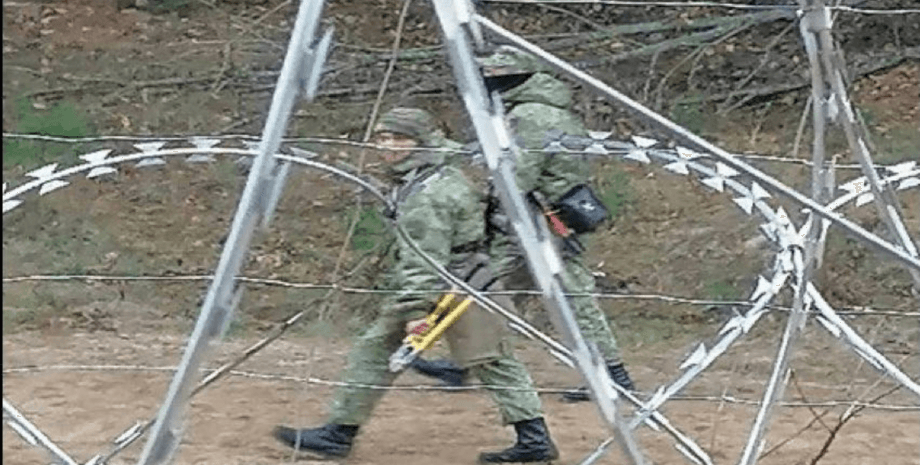 Пограничники, Беларусь, Польша