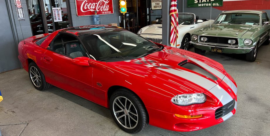 Chevrolet Camaro 35th Anniversary, Chevrolet Camaro 2002, Chevrolet Camaro Z28, Chevrolet Camaro, капсула времени