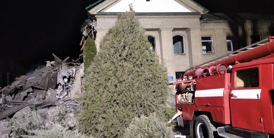 Durante l'attacco missilistico delle forze armate della Federazione Russa nella ...