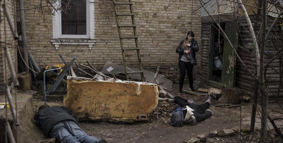 Замученные в пыточной мирные жители Бучи, пытки, казни,