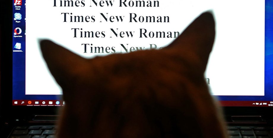 Владелец шрифтов Times New Roman и Arial заблокировал к ним доступ в РФ, — СМИ