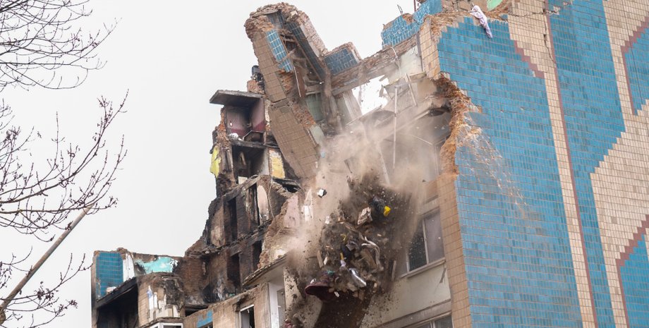 Знесення будинку в Тернополі