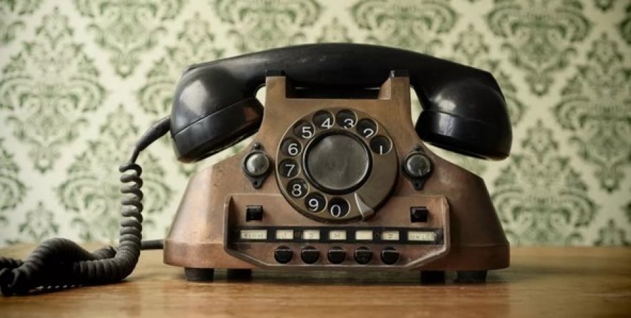 телефон, старий телефон, древній телефон, дротовий телефон