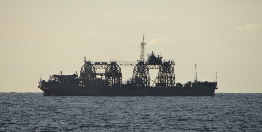 Спасательное судно Коммуна корабль Черное море крейсер Москва
