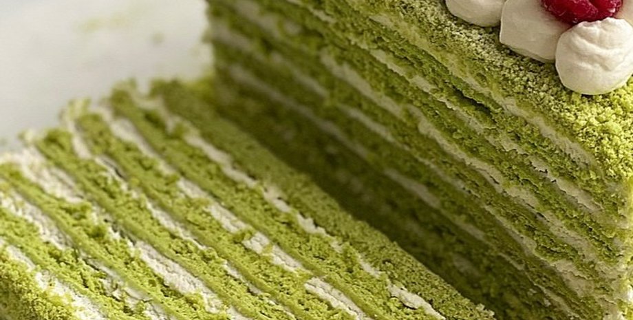 медовик зі шпинатом