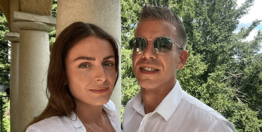 Петер Мадяр з Евелін Фогель