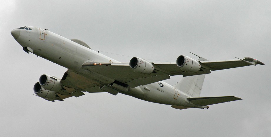 E-6B Mercury самолет ВС США Исландия Арктика
