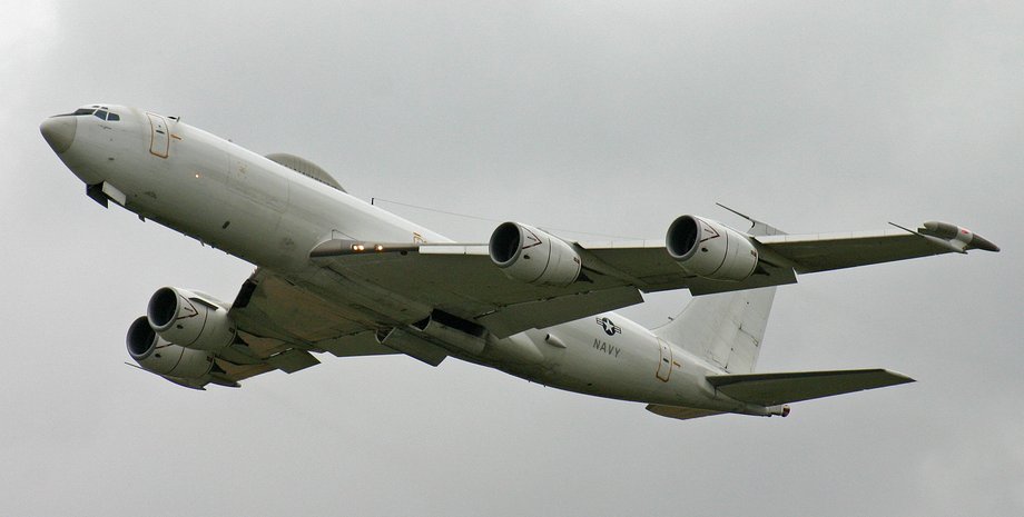 E-6B Mercury самолет ВС США Исландия Арктика