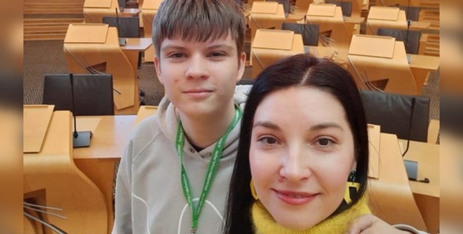 Беженцы из Украины 41-летняя Олеся и ее 16-летний сын