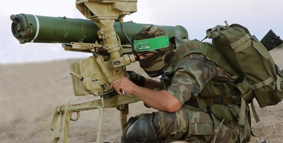 Боевик, ХАМАС, оружие, война в Израиле