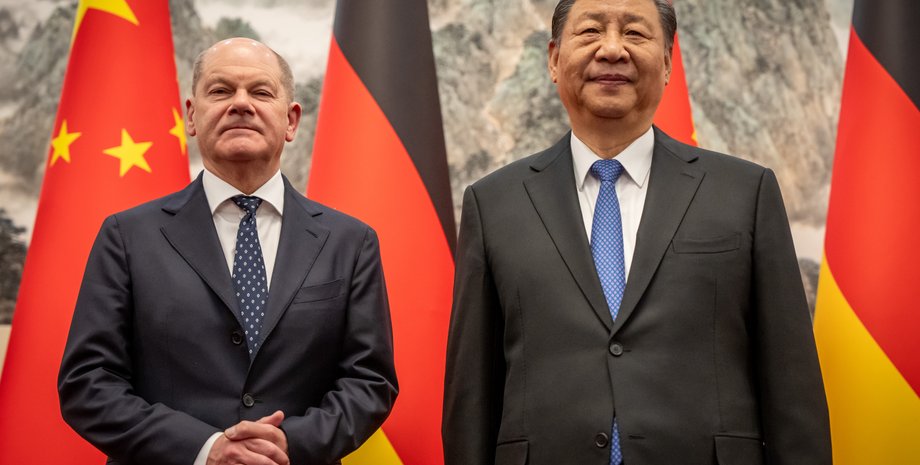 Олаф Шольц, Си Цзиньпин