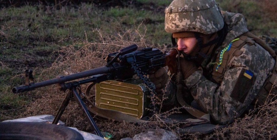 ответ на обстрелы боевиков