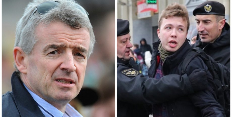 Ryanair,  Майкл ОʼЛири, Минск, посадка, пилот, давление,