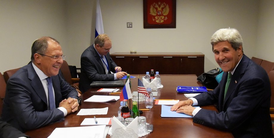 Сергей Лавров и Джон Керри / Фото пресс-служба МИД РФ