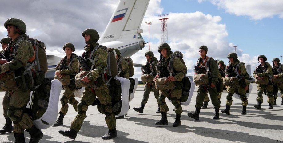 Эшелоны российских войск в Беларуси