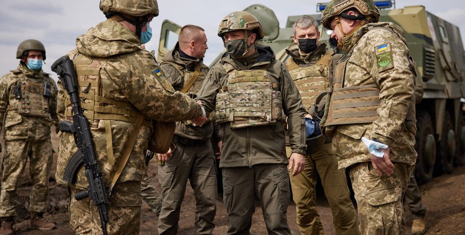 Володимир Зеленський, президент України, ООС