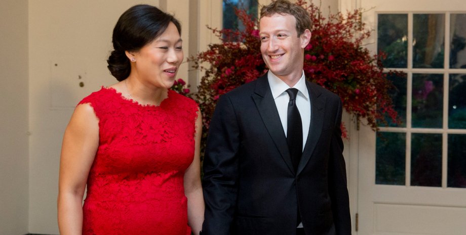 Марк Цукерберг с женой Присциллой / Фото: Getty Images