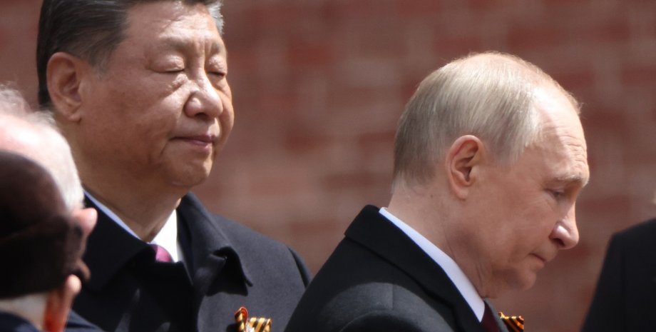 Володимир Путін і Сі Цзіньпін у Москві