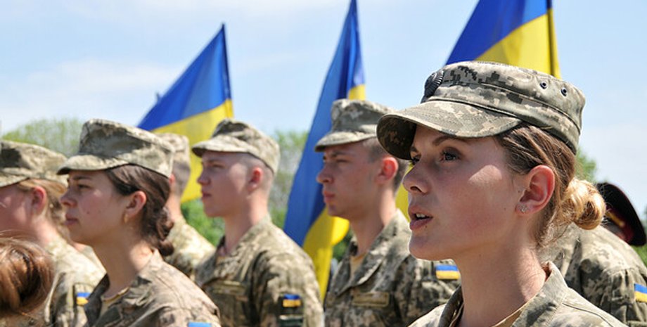 Военнослужащие ВСУ