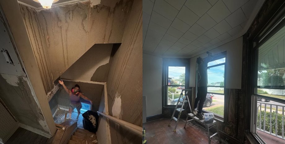 Сліди іншої епохи: неочікувана знахідка пари під час ремонту старого дому (відео)