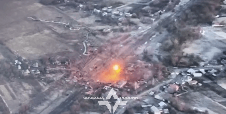 легіон Росії, Тьоткіно, ротний опорний пункт