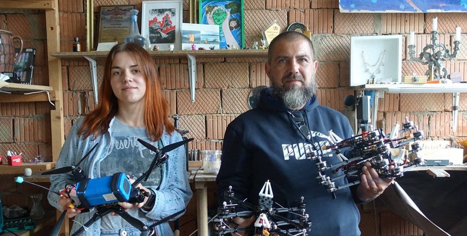 Виолетта Олейник, БПЛА, дрон, беспилотник, фото