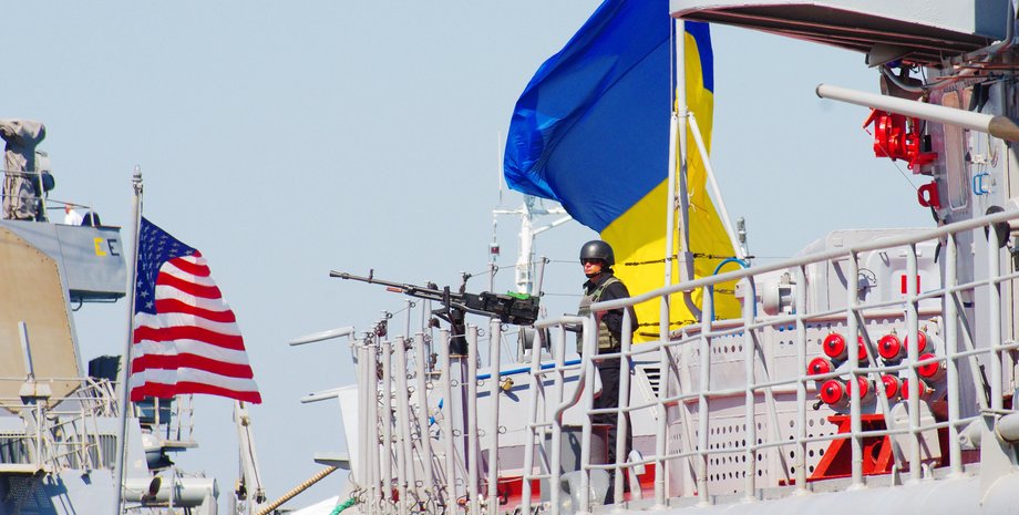 эсминец Дональд Кук, фрегат Гетман Сагайдачный, Одесса, Си Бриз