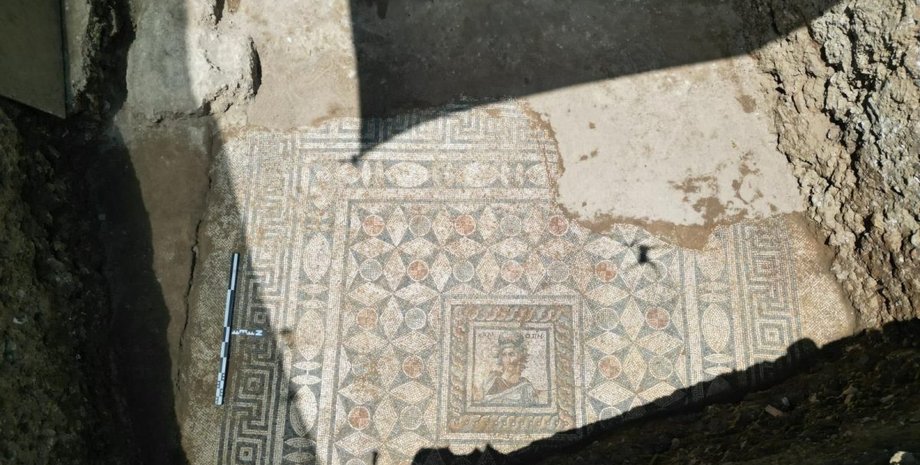 Сиде, Каллиопа, муза, Анталия, Турция, богиня, изображение, мифология, мозаика, город, история, археологи, археология