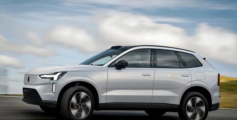 Volvo EX60, Volvo XC60, кроссовер Volvo, электромобиль Volvo