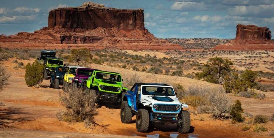 Позашляховики Джип, Jeep Wrangler, тюнінг Jeep Wrangler, тюнінг Jeep, нові Jeep