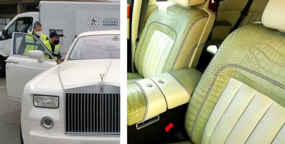 Rolls-Royce конфисковали в Италии