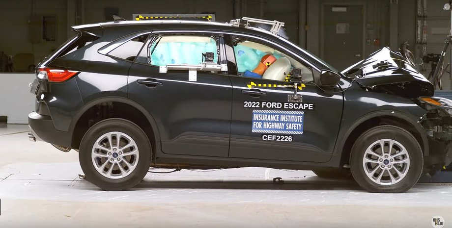 краш-тест форд куга, краш-тест, ford kuga, volvo xc40, toyota rav4