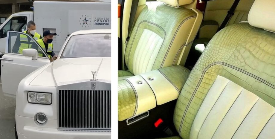 Rolls-Royce конфисковали в Италии