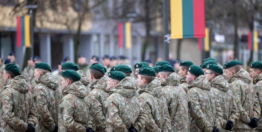 Литовские военные, ВС Литвы, Литва, война РФ против Украины, войска НАТО, западные военные