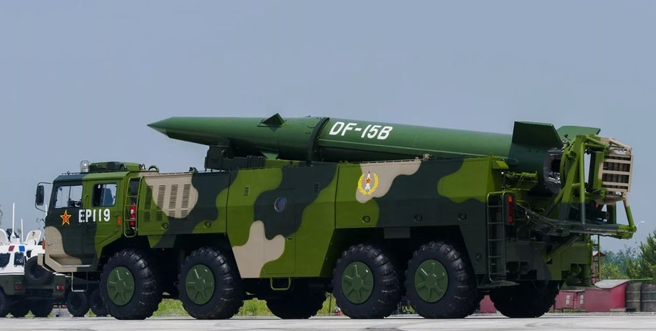 китайская баллистическая ракета DF-15, баллистическая ракета DF-15 НОАК