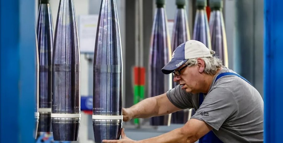 виробництво снарядів у ФРН