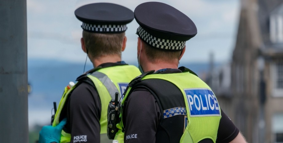 Полиция, Шотландия, Эдинбург, нападение