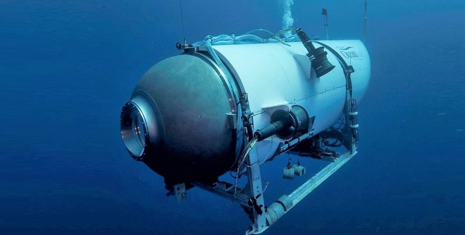 Титан, подводный аппарат, батискаф, Титаник, субмарина